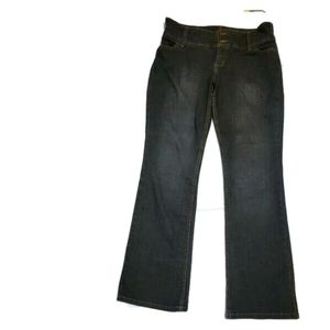 Mossimo Stretch Dark Jeans. Boot cut.